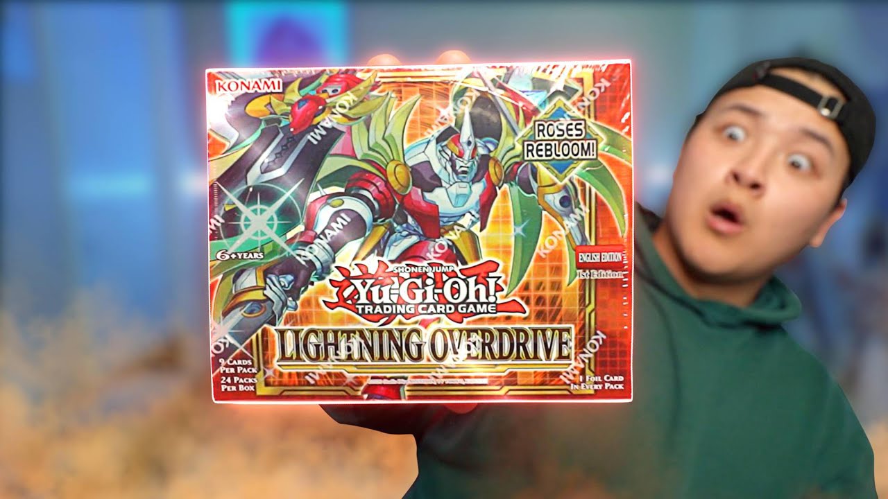 KONAMI's *NEW* GODLY Yu-Gi-Oh! Product is HERE! | LIGHTNING OVERDRIVE Box Opening!