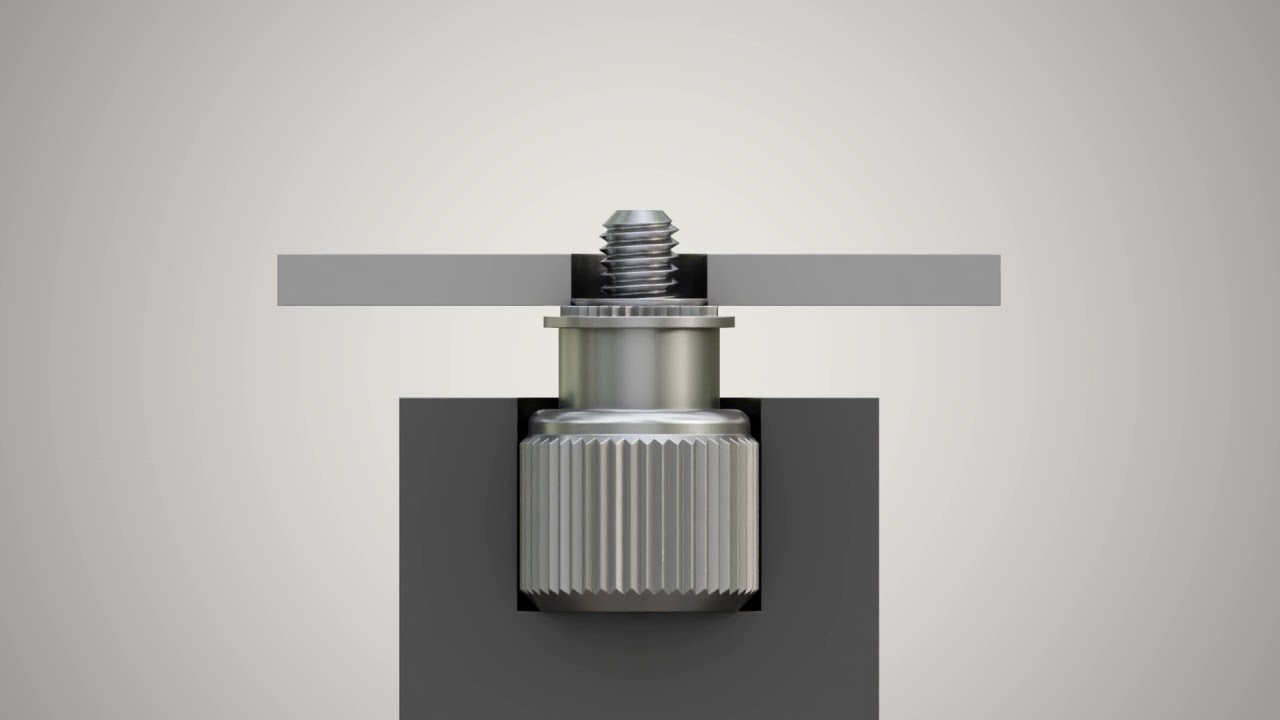 TR Self Clinch Fasteners - Captive Panel Screw Fasteners - TR-PF11