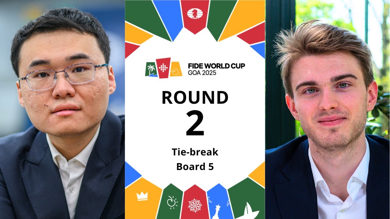 🇨🇳 Yu Yangyi &ndash; Felix Blohberger 🇦🇹| FIDE World Cup 2025 | Round 2 | Tie-break | Board 5