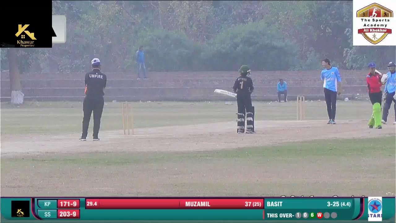 KHAWAR PROPERTY ONE DAY CUP 2025 MATCH #10| THE SPORTS ACADEMY VS KHAWAR PROPERTY