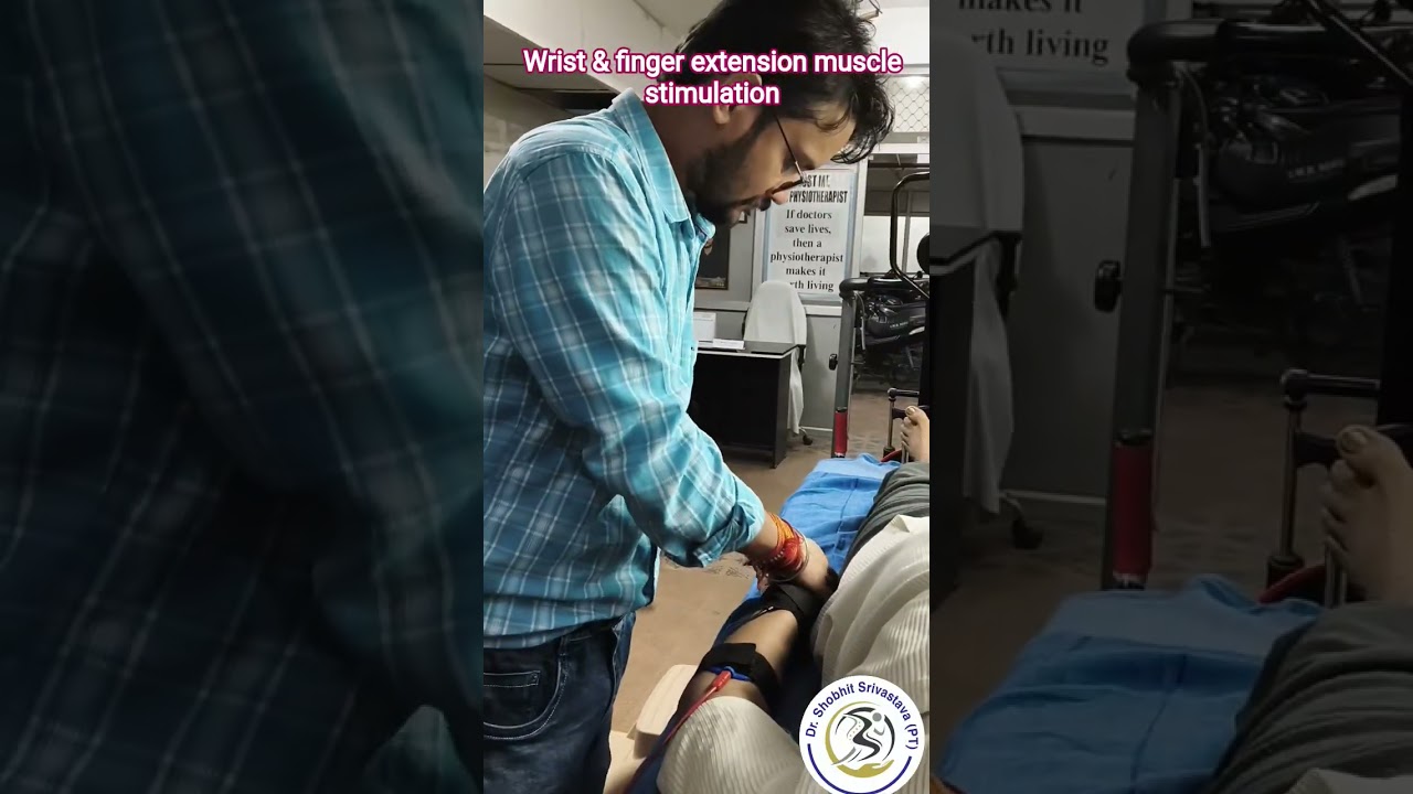 muscles stimulation use for paralysis patient.