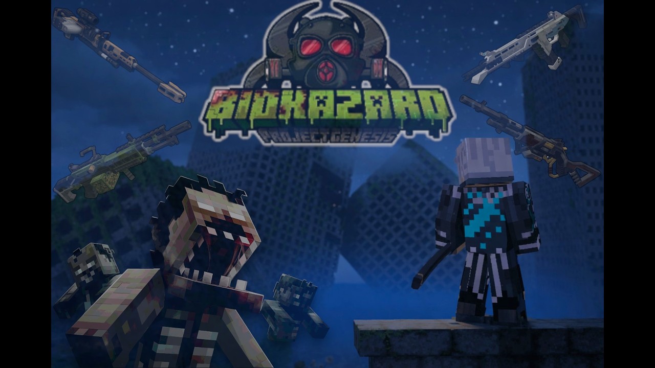 Livestream Minecraft Biohazard Project Genesis: #1 Sống sót trong ngày tận thế