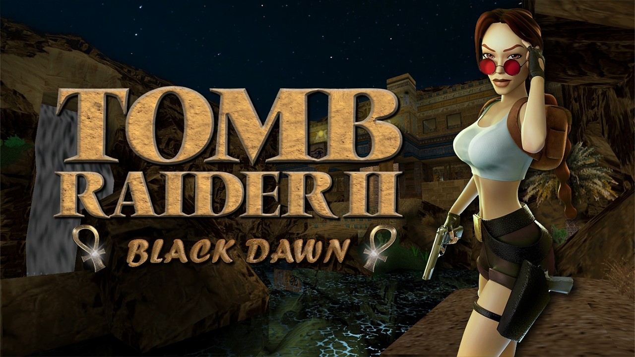 Tomb Raider 2 Custom Level - Black Dawn Walkthrough