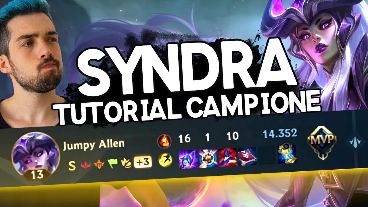 SYNDRA HA ABBASTANZA DANNO? | 16-1-10 | TUTORIAL | Game Analisi e Build