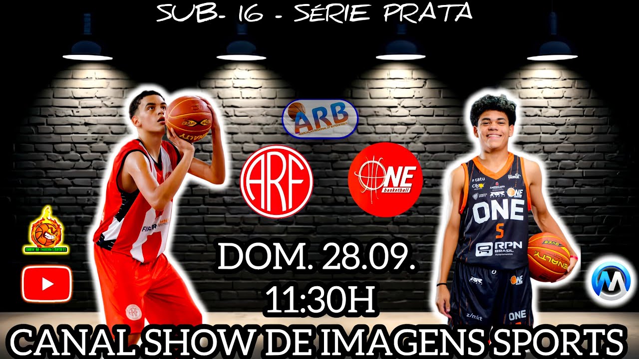 #AOVIVO - ARB 2025 - ROCINHENSE (59) X (61) ONE BASKETBALL - SUB-16 - S&Eacute;RIE PRATA - 28.09.25