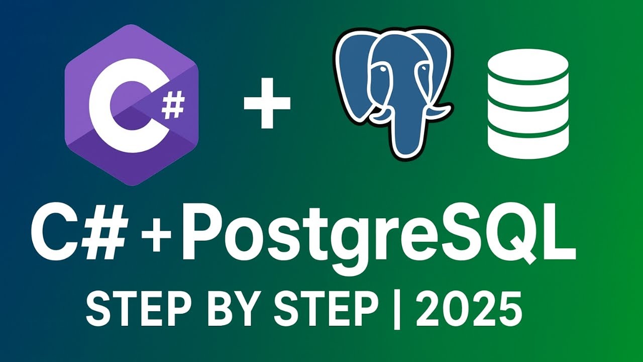 How to Connect PostgreSQL in C# | Step by Step Tutorial (2025)