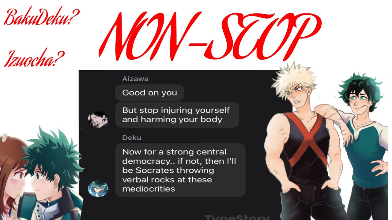 MHA| Non-Stop Lyric prank| Bakudeku, Izuocha?