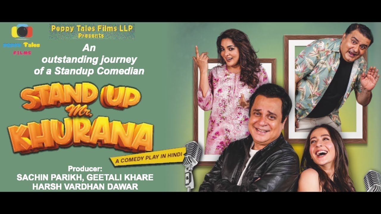 Exclusive Making of STAND UP MR. KHURANA | Ft. Mahesh Thakur | Prod By.  Sachin Parikh