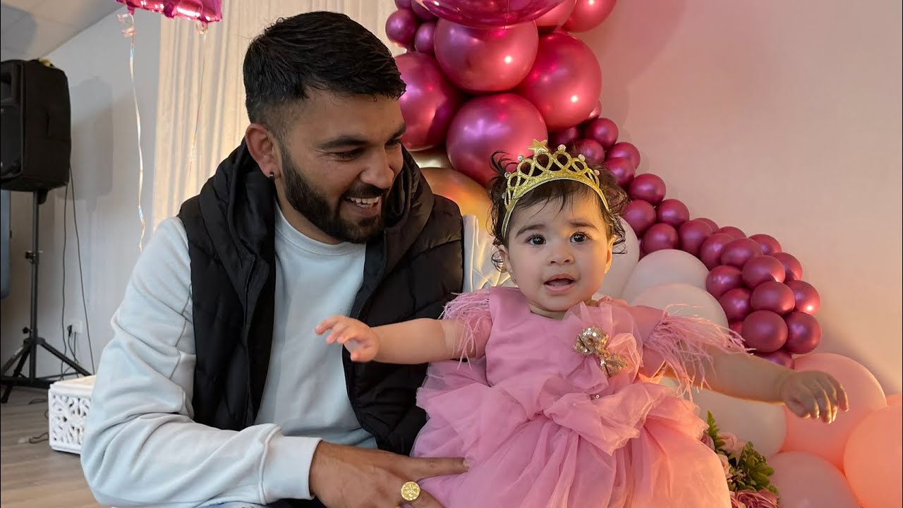 Beautiful 1st Birthday Party -cute niece Kiyana- Blackburn #The Ivy#Haseebhaze & Muki performance