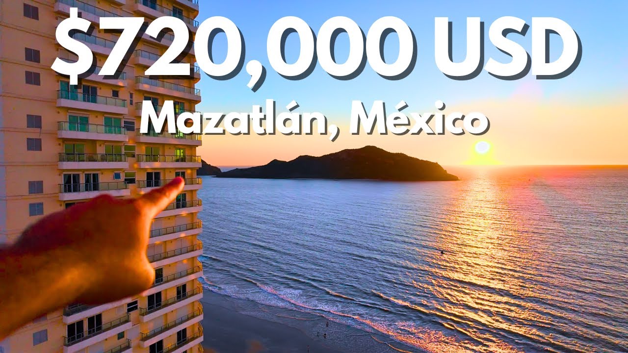 ¡LUJOSO Condominio a Pie de PLAYA en Venta en MAZATLÁN! | Camino al Mar