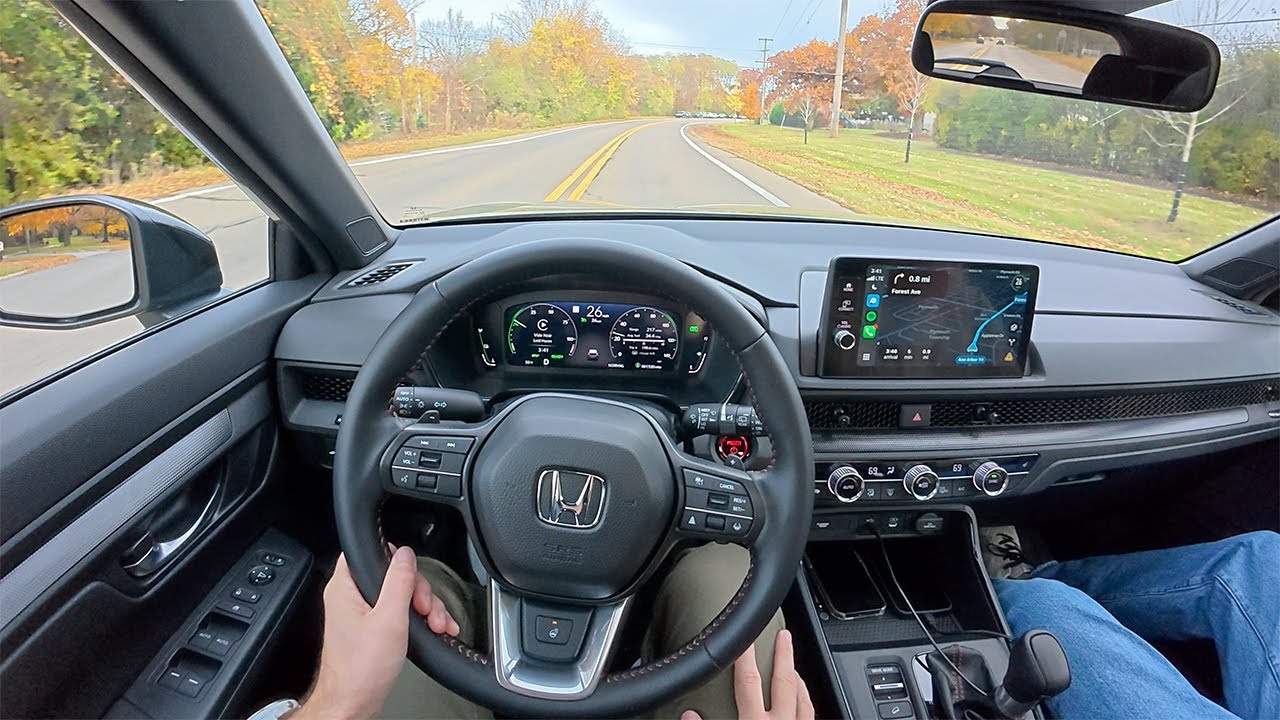 Honda CR-V z 2026 roku &ndash; Michigan Therapy Drive z Topherem Drivesem i obserwacją samochodu (z per...