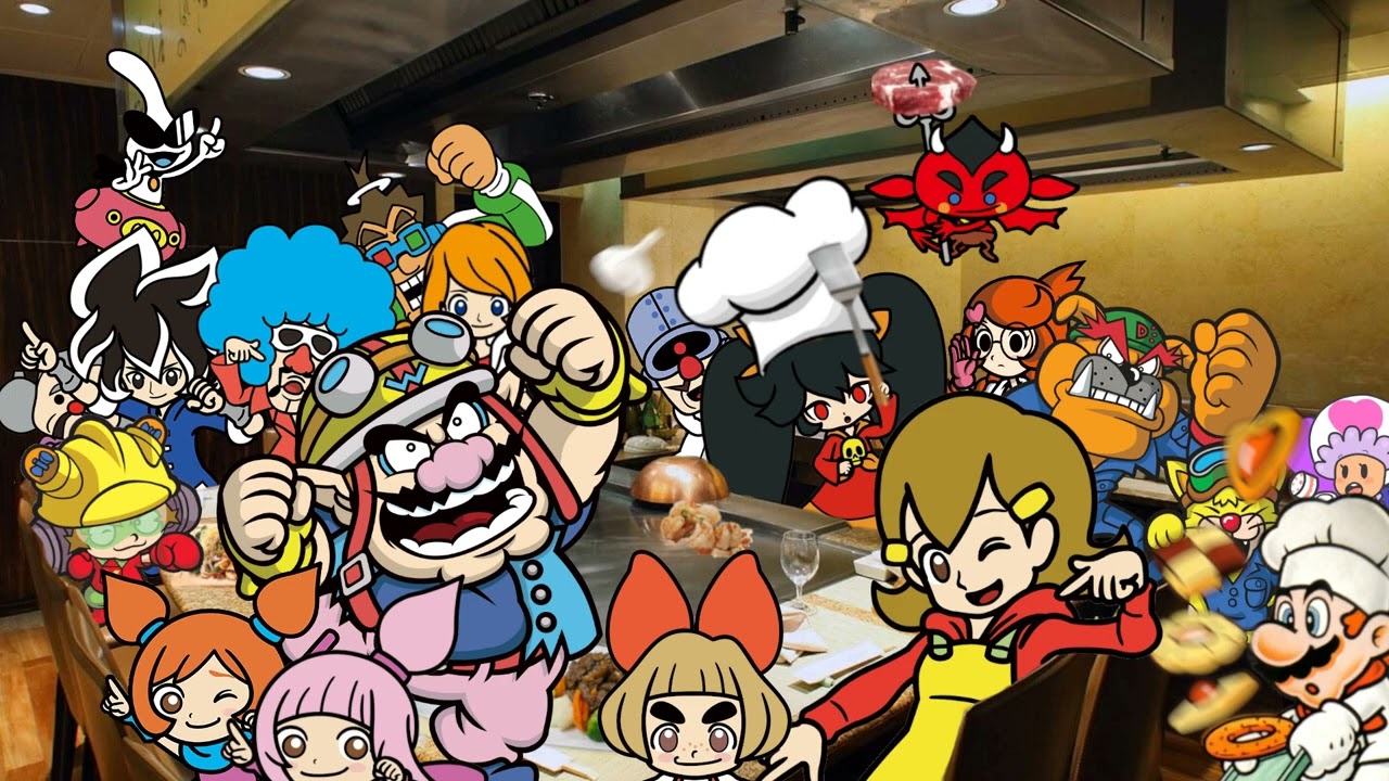 Wario dies by burning his face on a table grill after failing to catch a flying piece of garlic.mp3