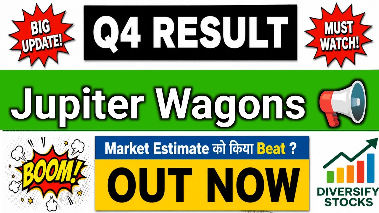 Jupiter Wagons Q4 Results 2026 | JWL share latest news | JWL Q4 Results 2026 | JWL Results Today