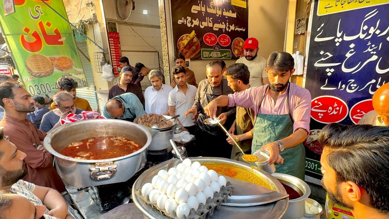 STREET FOOD TOUR IN PAKISTAN || BEST STREET FOOD COLLECTION || BREAKFAST VIDEOS || STREET FOOD