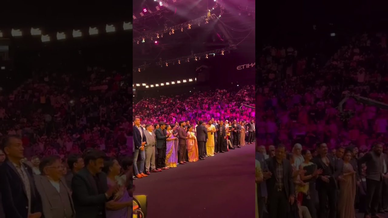 Huge Respect to Megastar Chiranjeevi at IIFA awards #megastar #chiru