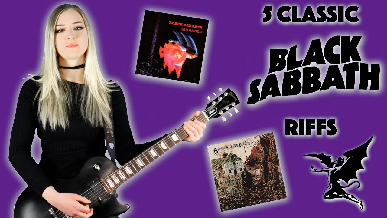 5 CLASSIC BLACK SABBATH RIFFS | by Anna Cara