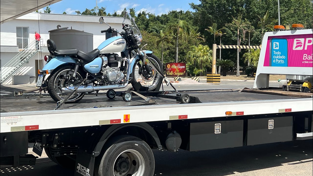 Qdo o passeio não sai como planejado… #royalenfield #meteor350 #royalenfieldmeteor350 
