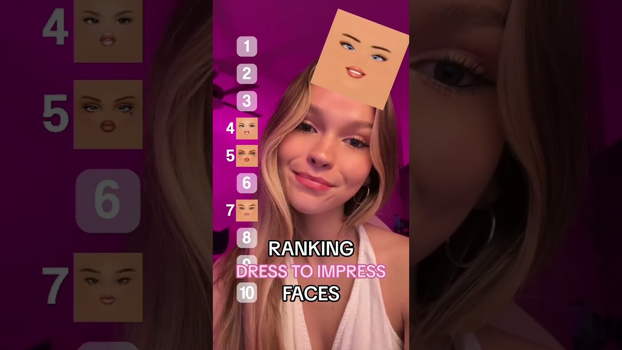 which face is your go to?? 💗 