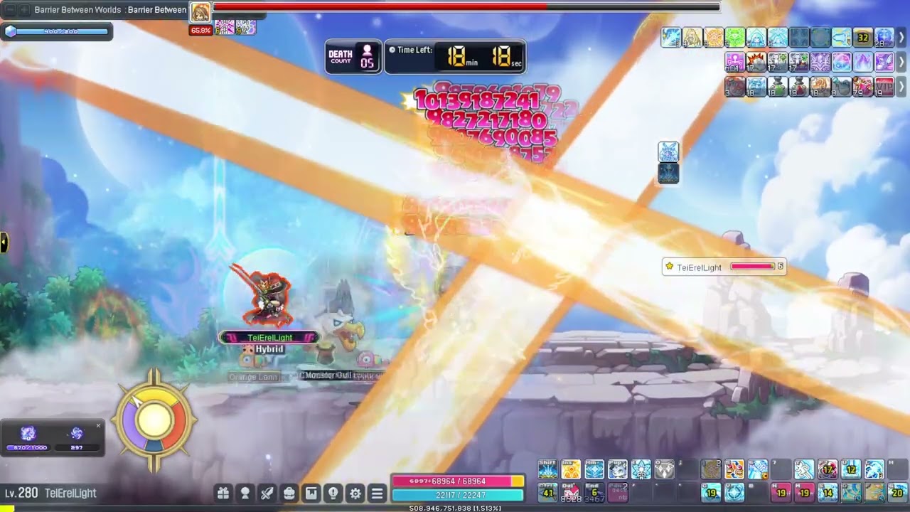 MapleStory (NA Challenger Heroic) - F2P Erel Light Hard Chosen Seren Solo Clear / Challenger Rank