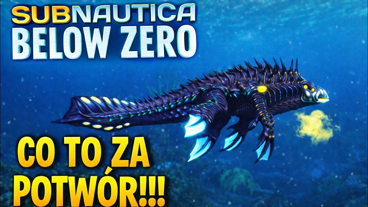 Co to za POTWÓR!!! | Subnautica Below Zero #3 [S1]