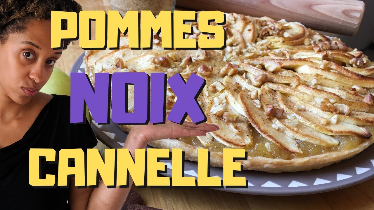 Essayez cette Tarte Pommes et Noix | P&acirc;te Bris&eacute;e Maison | Spicynthia
