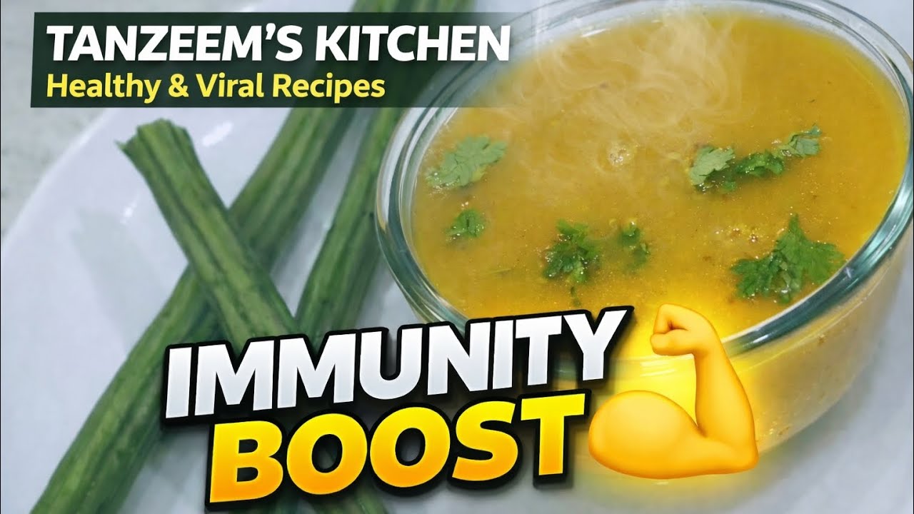 Drumstick Soup Recipe | Immunity Boosting Moringa Soup | Healthy Winter Special