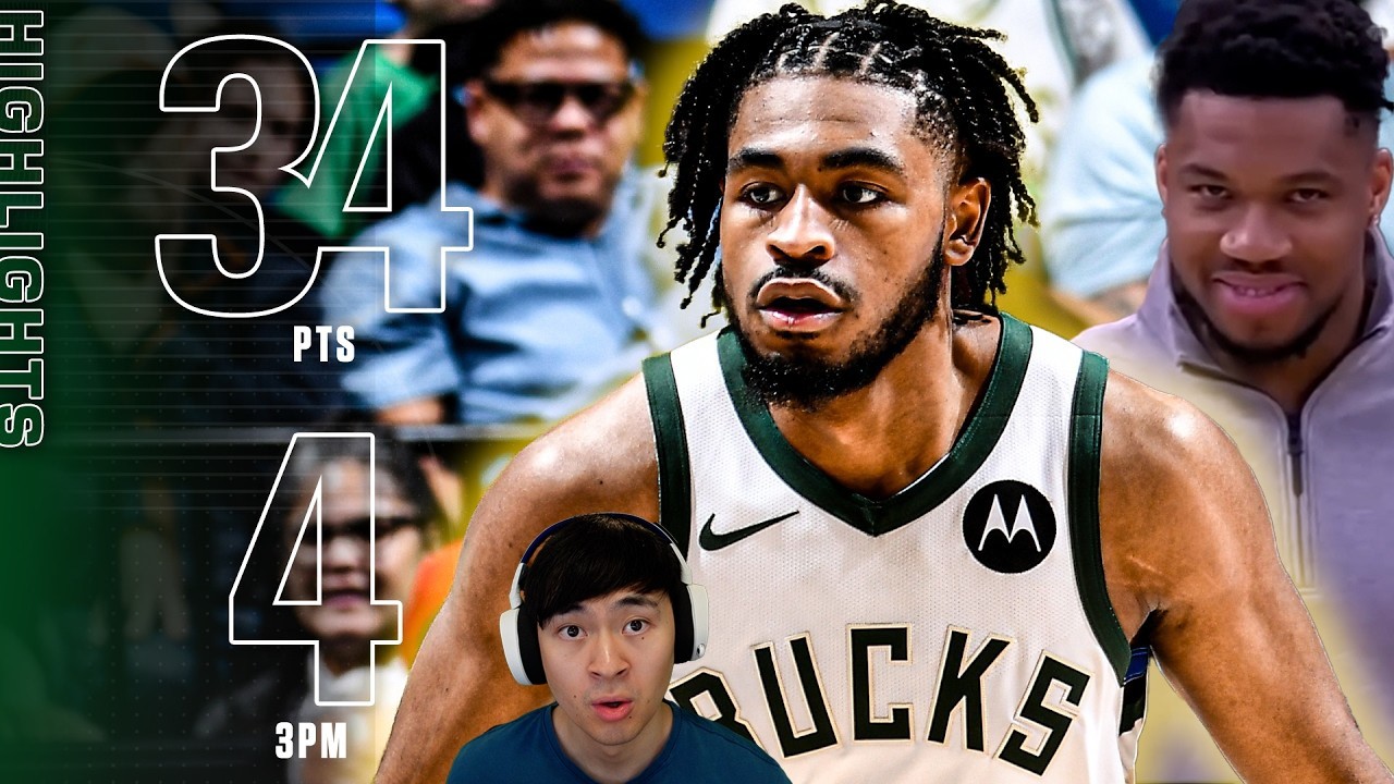 Cam Thomas EXPLOSION 💥 34 Points Leads Bucks Past Magic