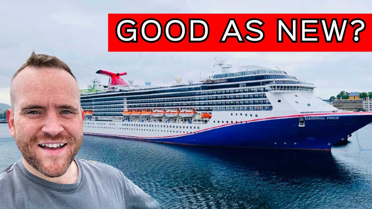 Boarding CARNIVAL PRIDE in Europe - 2023 Dry Dock Renovations Explored