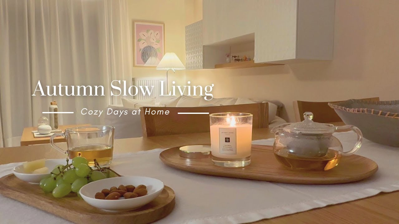 Slow Living as Autumn Comes | Baking Easy Bread & Homemade Jam