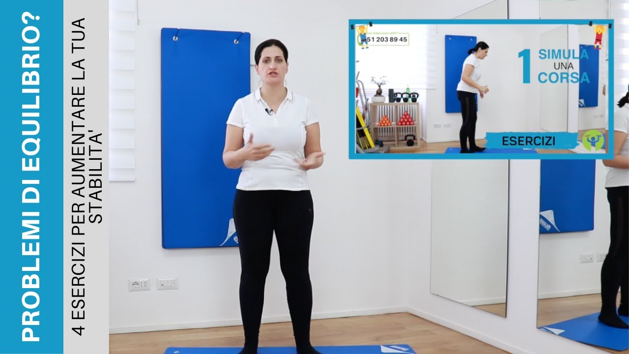 Hai problemi di equilibrio? Scopri 4 esercizi che aumenteranno la tua stabilit&agrave;