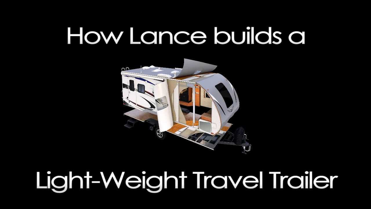 How Lance Camper Builds a Light Weight Travel Trailer