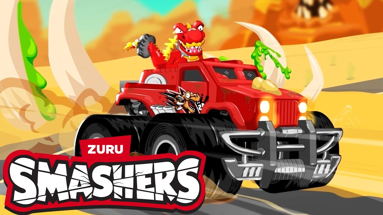 Carreras del Tren Monstruo de Primavera | Compilación de Velocidad de los Smashers 🚂💨