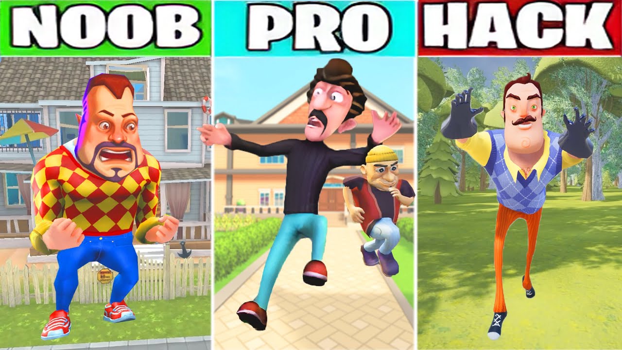 EN EFSANE KÖTÜ KİM ? 😱 Dark Riddle - Hello Neighbor - Scary Robber