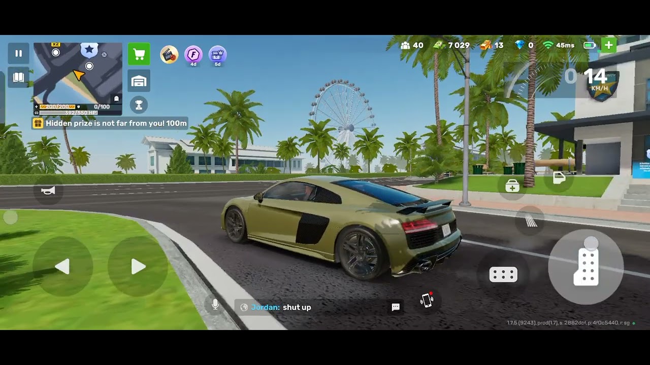 I am by my Audi R8
