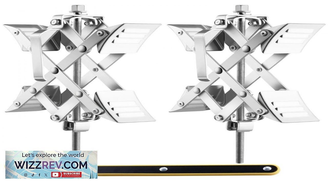 VEVOR Camper Wheel Chock Stabilizer X shaped RV Stabilizer Wheel Chock Fit