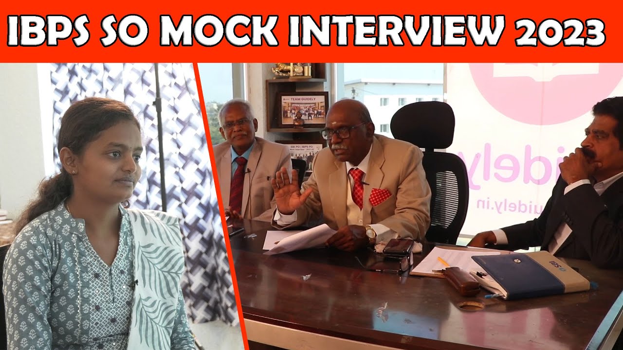 HERE IT IS!! | MOST REQUESTED VIDEO | IBPS SO MOCK INTERVIEW 2023 | MS.DHIVYA ARCHANA | CWJ |