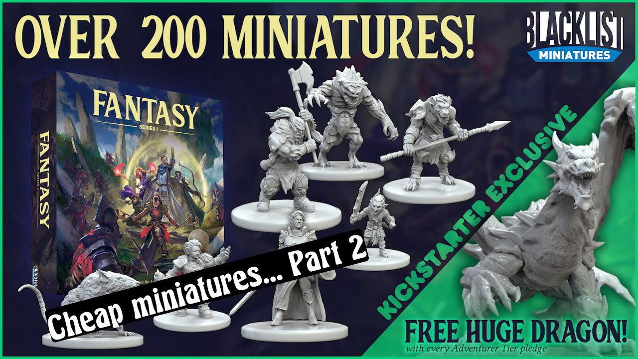 Cheap miniatures...Blacklist Miniatures PT2
