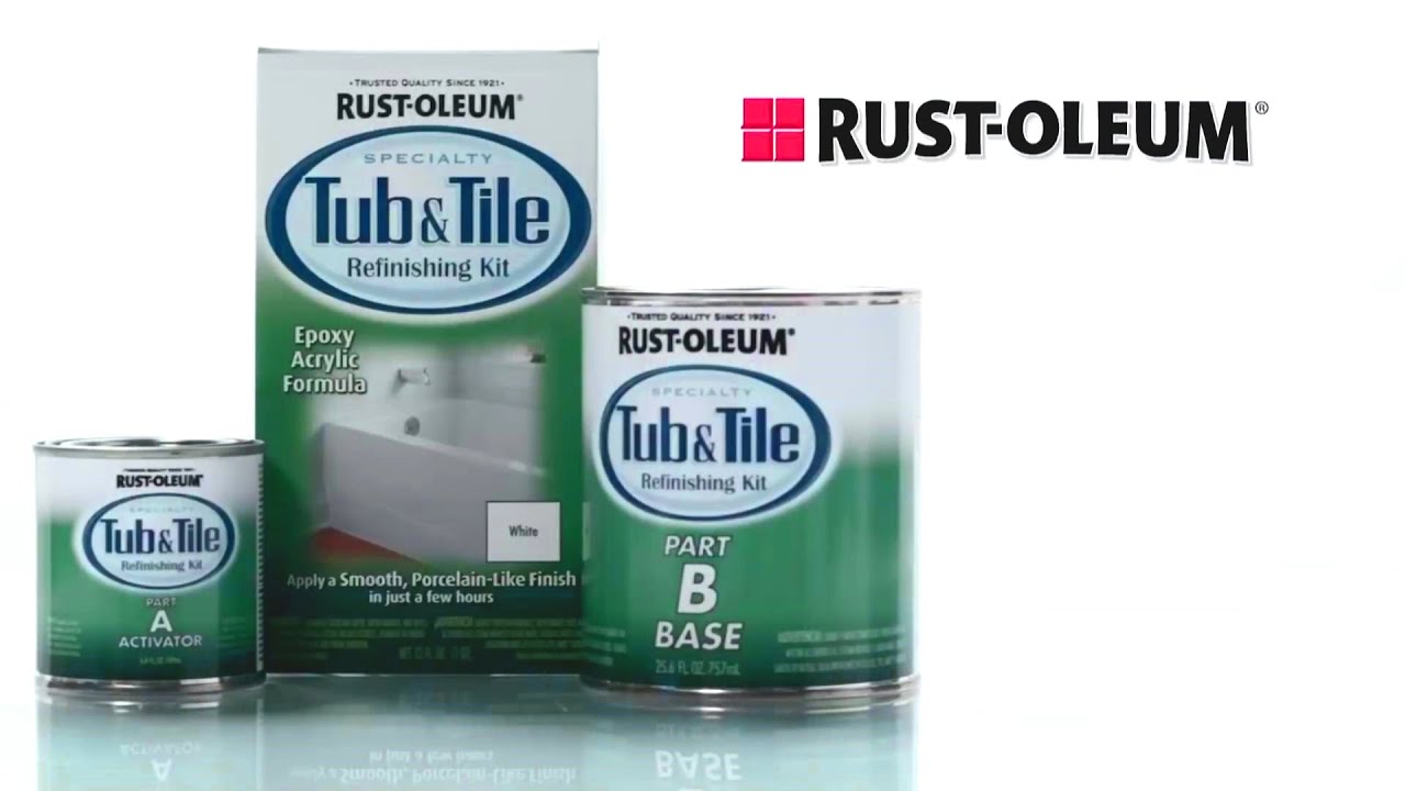【Rust Oleum 樂立恩】Tub & Tile 浴缸磁磚修復組 / 衛浴設備 / 洗手台 / 馬桶修補