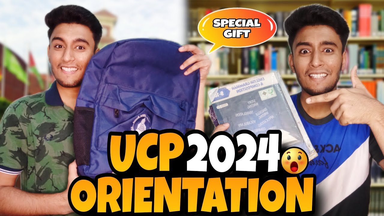 UNIVERSITY KI ORIENTATION ME KIYA HOTA HAI 🤔| Ucp Orientation 2024 | Rizwan Ishrat Vlogs