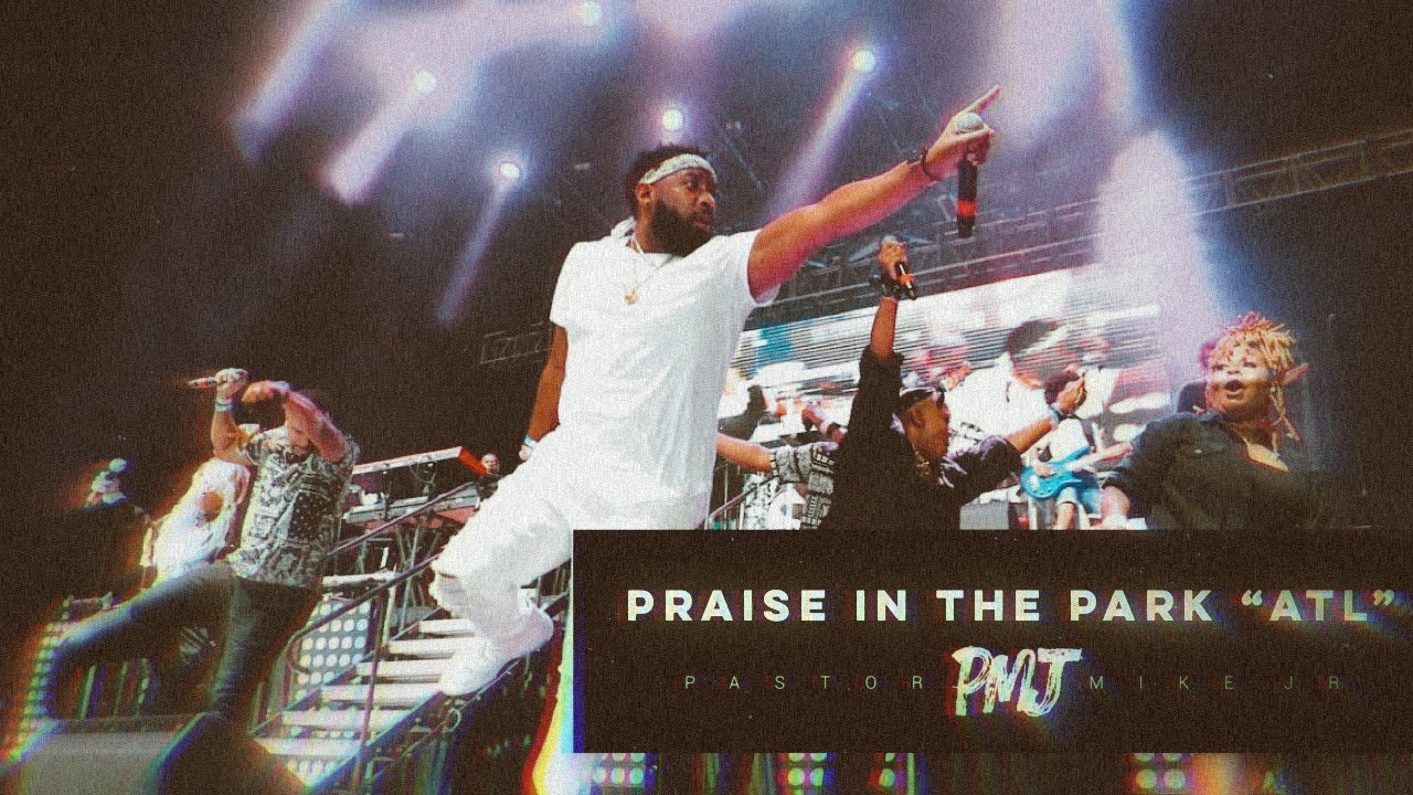 Pastor Mike Jr. performs @ Praise In The Park ATL! (BIG & I GOT IT)