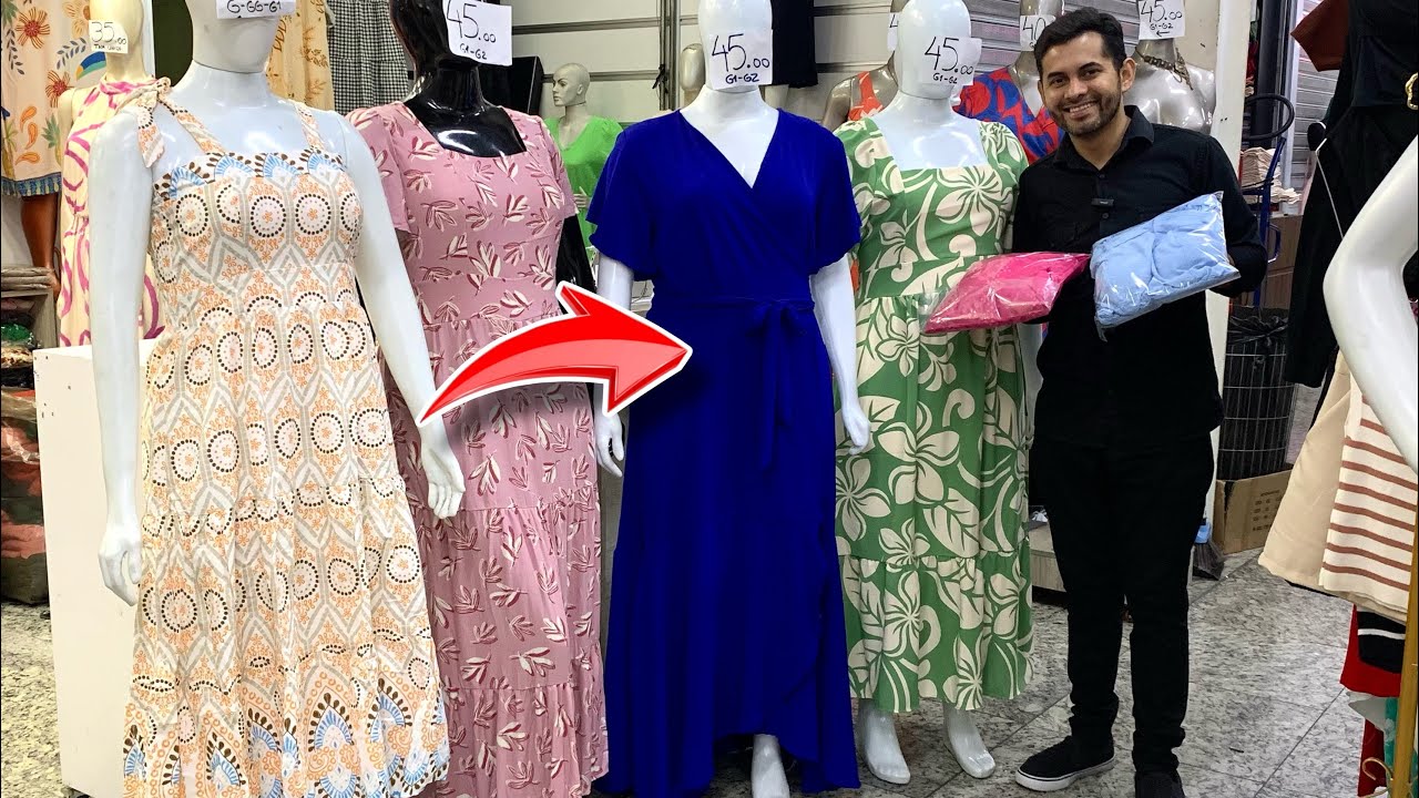 MODA FEMININA PLUS SIZE DIRETO DO BRÁS HOJE EM SÃO PAULO