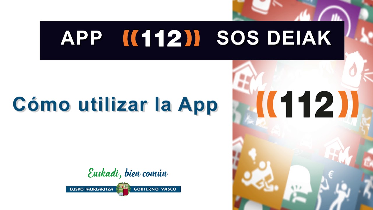 APP de emergencias de SOS Deiak: MANUAL DE USO