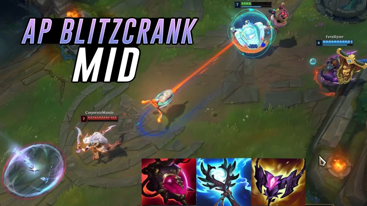 Was wenn Blitzcrank ein Midlaner wäre? Ultimatives League of Legends-Experiment