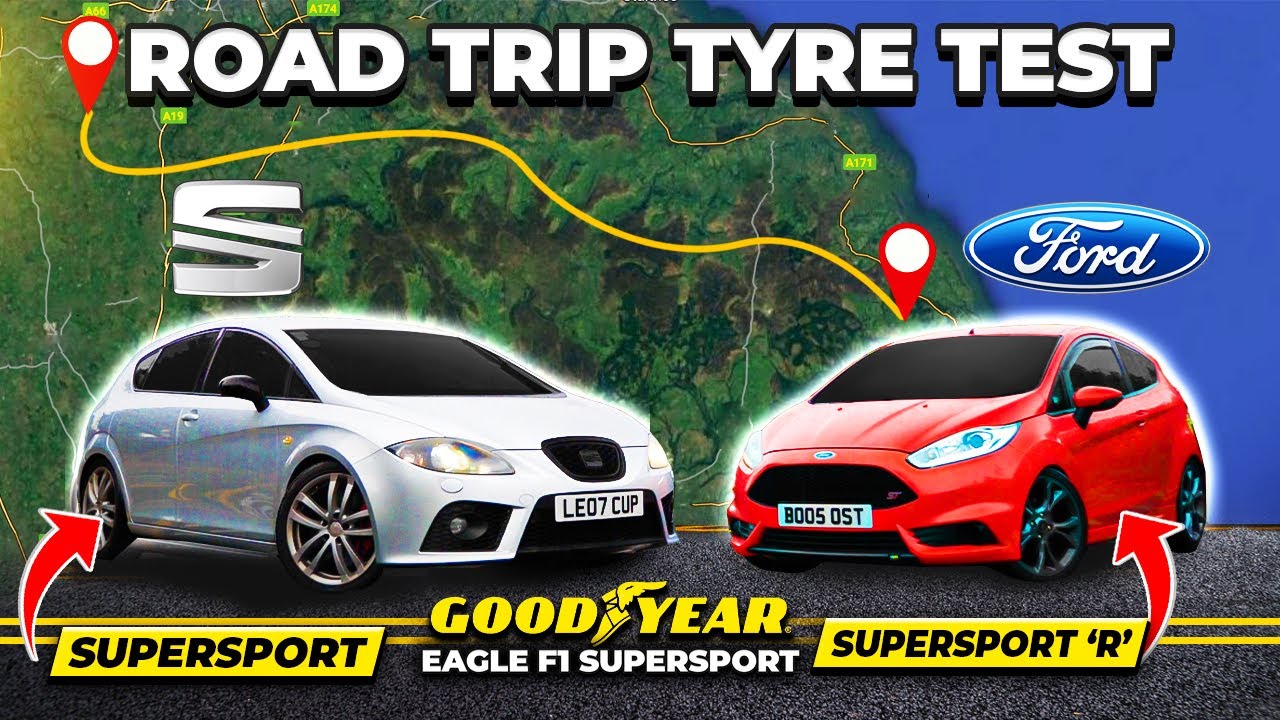 ROAD TRIP WITH @Goodyear TESTING EAGLE F1 'SUPERSPORT' TYRES