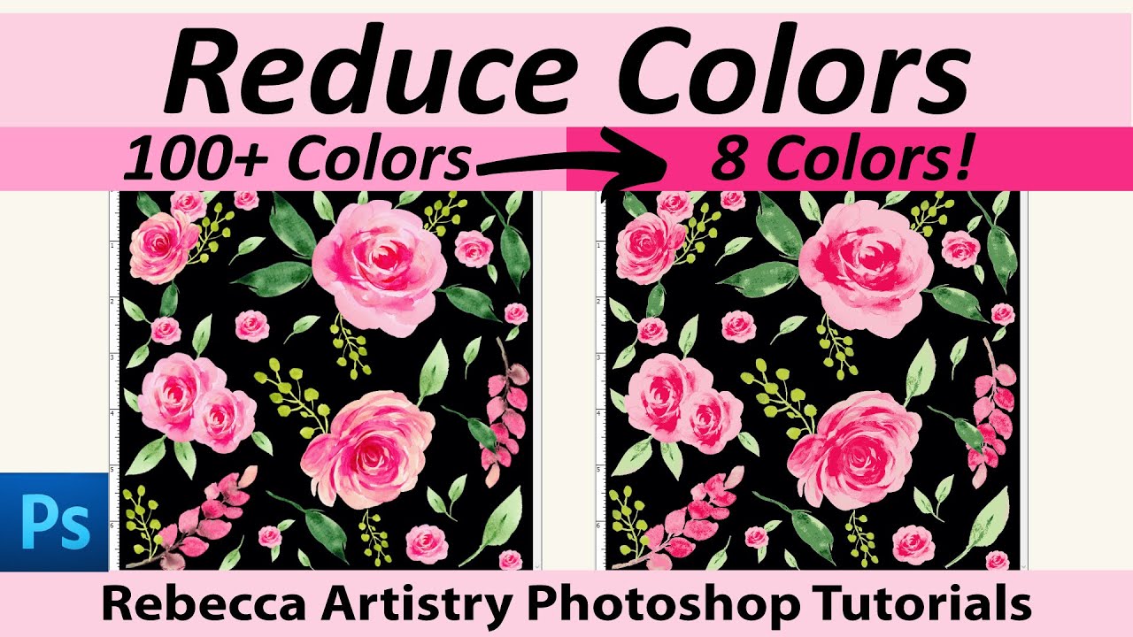 Как индексировать цвета в Adobe Photoshop / Акварельная печать. Часть 4. Уменьшение количества цв...