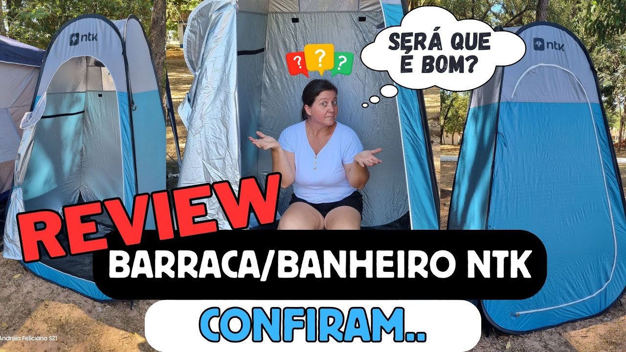 Review da Barraca Banheiro Nautika