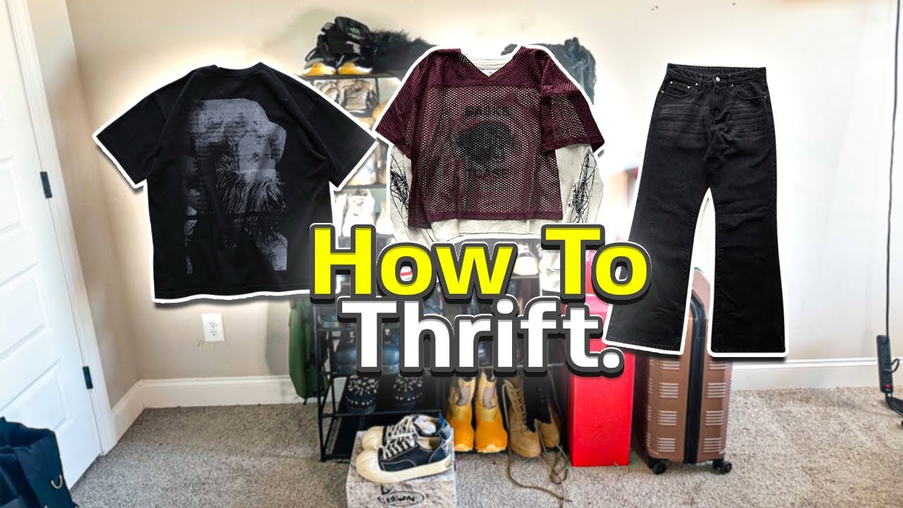 how to thrift like a pro (actually useful tips,)