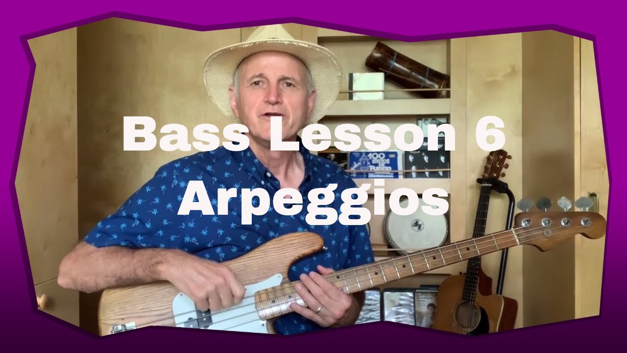 Bass Lesson 6 Arpeggios in the Key of C