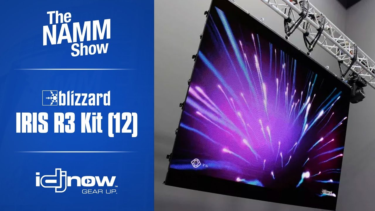 Blizzard Lighting IRIS R3 Video Wall
