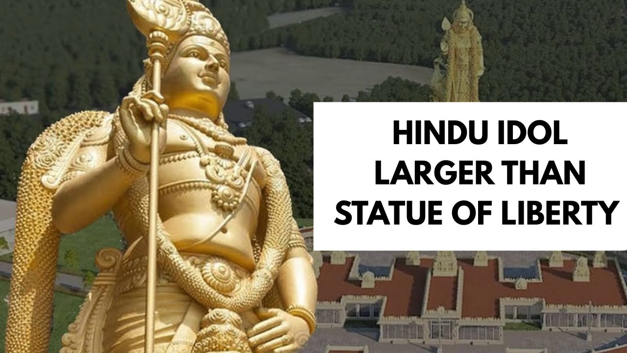 HINDU Temple in North Carolina larger than Statue of Liberty